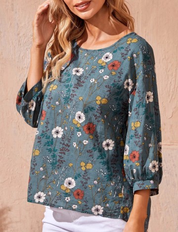 Bluza Emery Rose Curve, verde