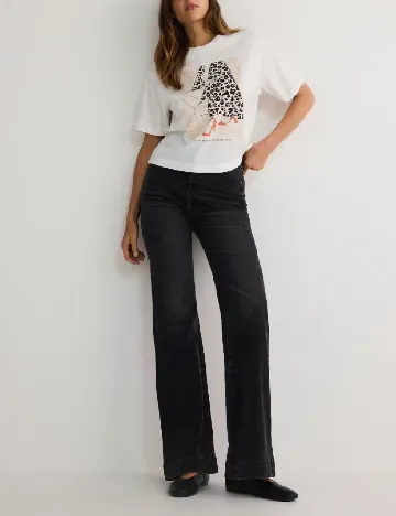 Tricou Reserved, alb