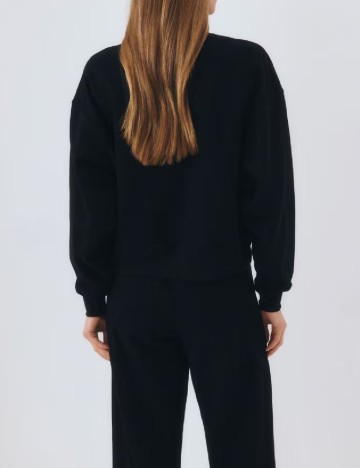 Bluza Oversize Reserved, negru