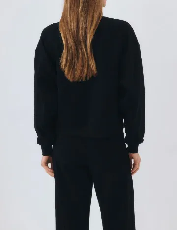 Bluza Oversize Reserved, negru Negru