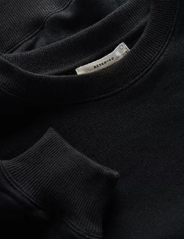 Bluza Oversize Reserved, negru Negru