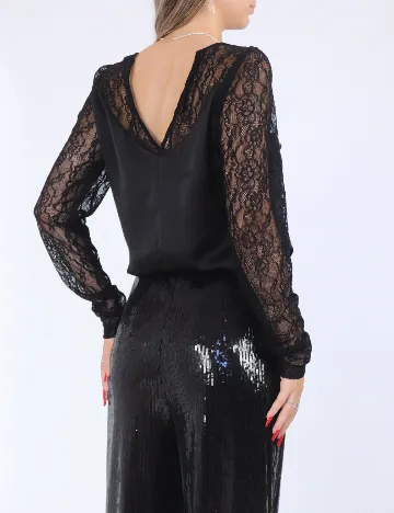 Pantaloni Kaiia, negru