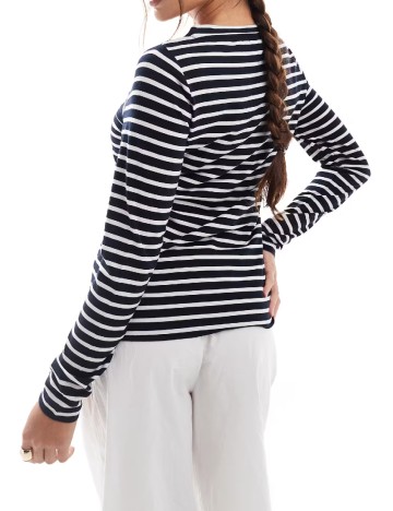 Bluza ASOS, alb/negru