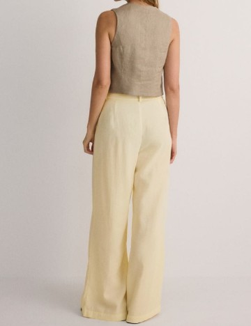 Pantaloni Reserved, galben