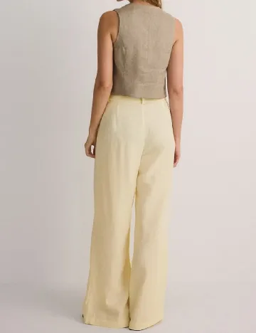 Pantaloni Reserved, galben