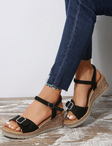 Sandale SHEIN, negru
