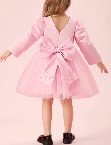Rochie scurta Shein Kids, roz