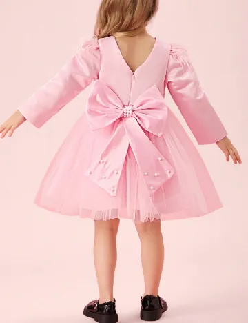Rochie scurta Shein Kids, roz