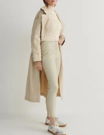 Pantaloni Reserved, bej