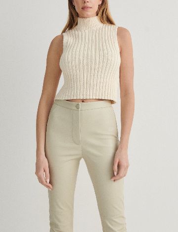 Pantaloni Reserved, bej