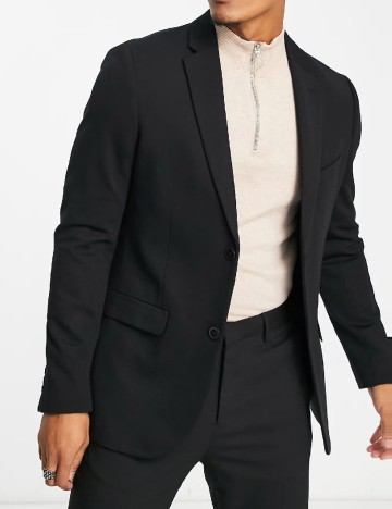 Sacou Topman, negru