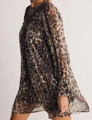 Rochie scurta Reserved, animal print