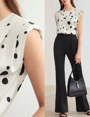 Bluza MOTF, alb