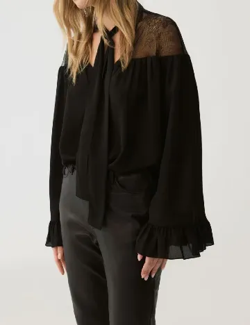 Bluza Reserved, negru