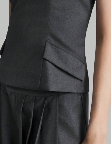 Top SHEIN, gri