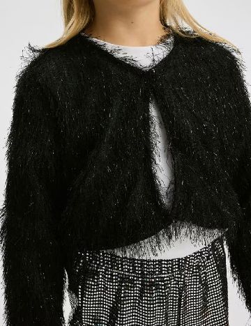 Cardigan Reserved, negru