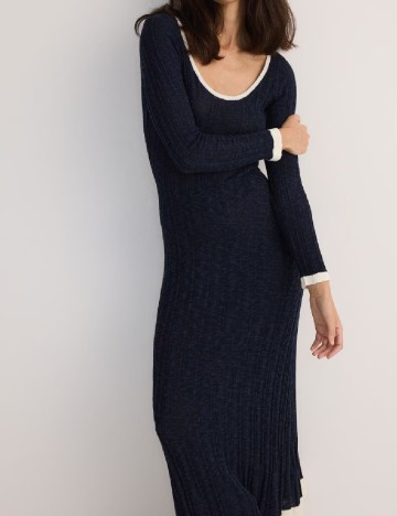 Rochie lunga Reserved, bleumarin