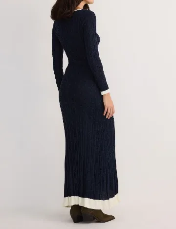 Rochie lunga Reserved, bleumarin