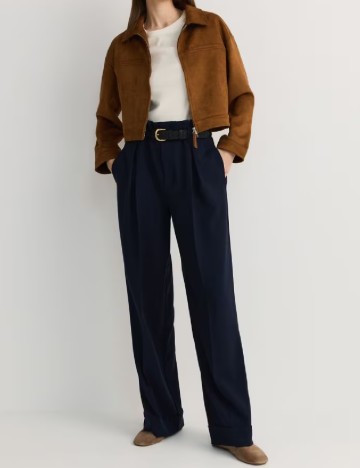Pantaloni Reserved, bleumarin