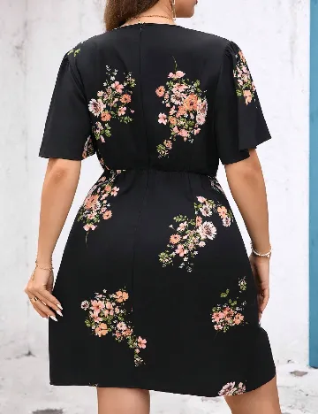 Rochie scurta SHEIN CURVE, negru