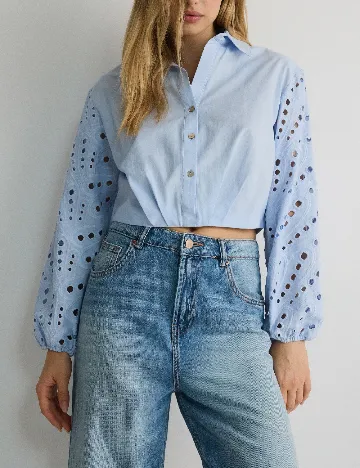 Camasa Reserved, bleu