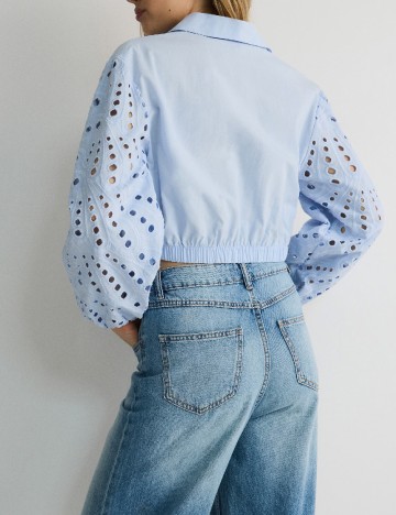 Camasa Reserved, bleu
