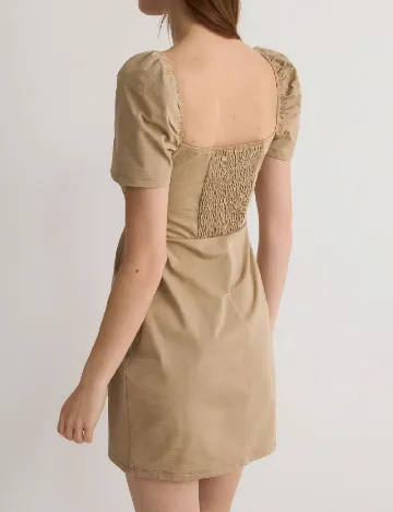 Rochie scurta Reserved, maro deschis