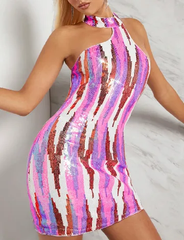 Rochie scurta SHEIN, mix culori