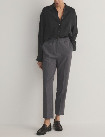 Pantaloni Reserved, gri