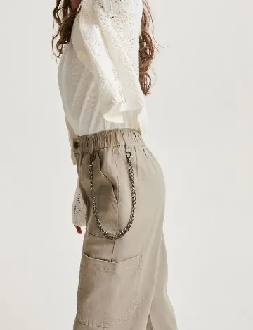 Pantaloni Reserved, bej