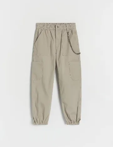 Pantaloni Reserved, bej