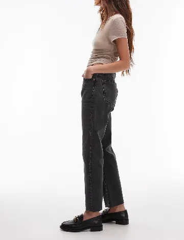 Blugi Top Shop, gri