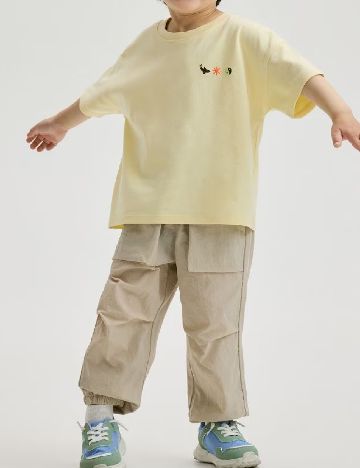 Tricou Oversize Reserved, galben