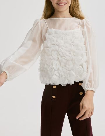 Bluza Reserved, alb