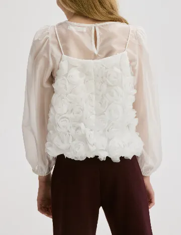 Bluza Reserved, alb
