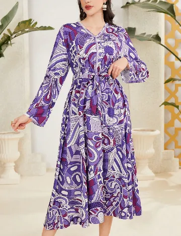 Rochie lunga SHEIN, mov
