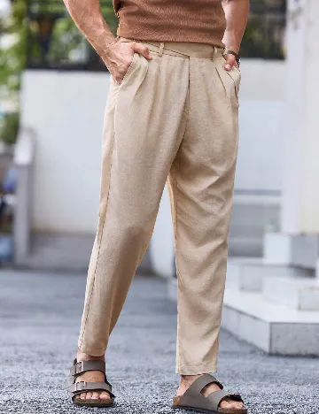 Pantaloni SHEIN, crem