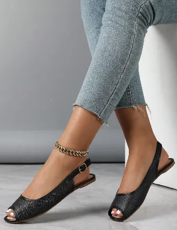 Sandale SHEIN, negru