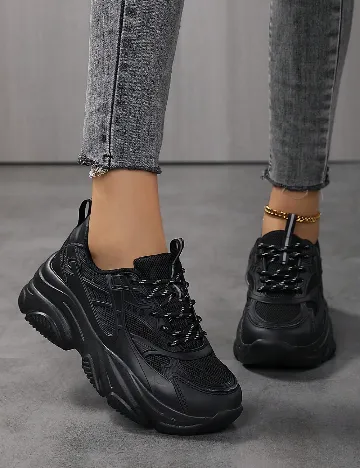 Adidasi SHEIN, negru