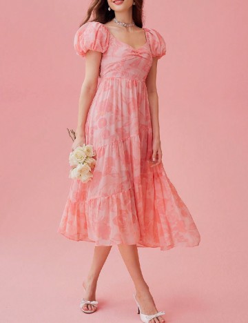 Rochie medie SHEIN, roz