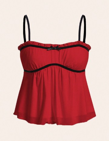 Top SHEIN, rosu