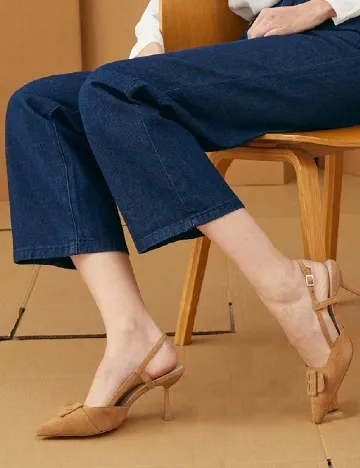 Pantofi SHEIN, maro