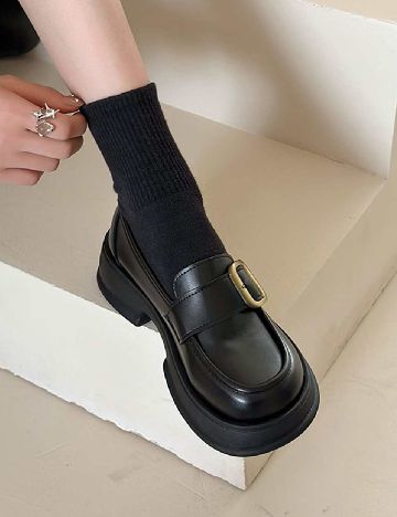 Mocasini SHEIN, negru