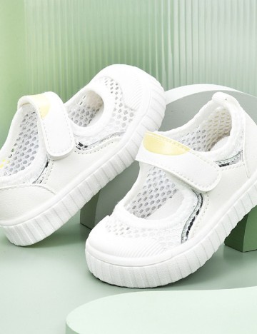 Tenisi Shein Kids, alb