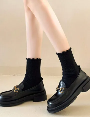 Mocasini SHEIN, negru