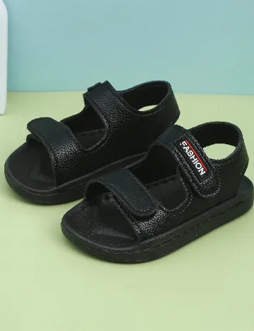 Sandale Shein Kids, negru