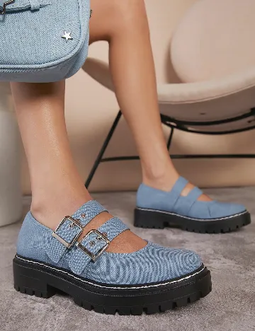 Pantofi SHEIN, albastru