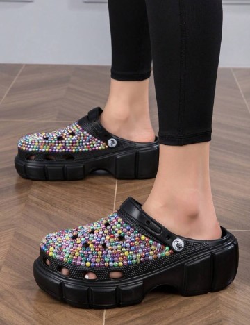 Slapi SHEIN, negru