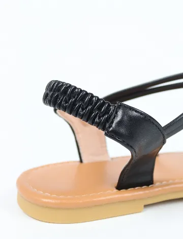 Sandale Shein Kids, negru Negru