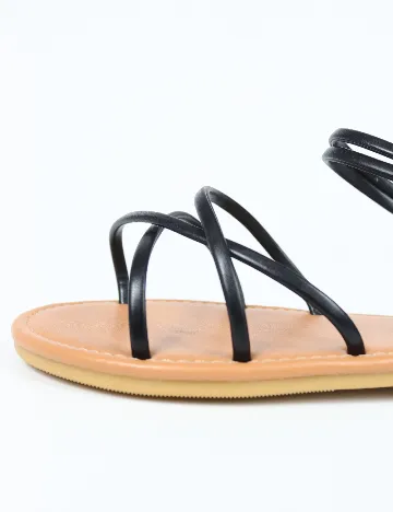 Sandale Shein Kids, negru Negru
